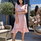 Rochie Serena - Roz Pudra