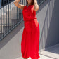 Set Cleopatra - Coral Red
