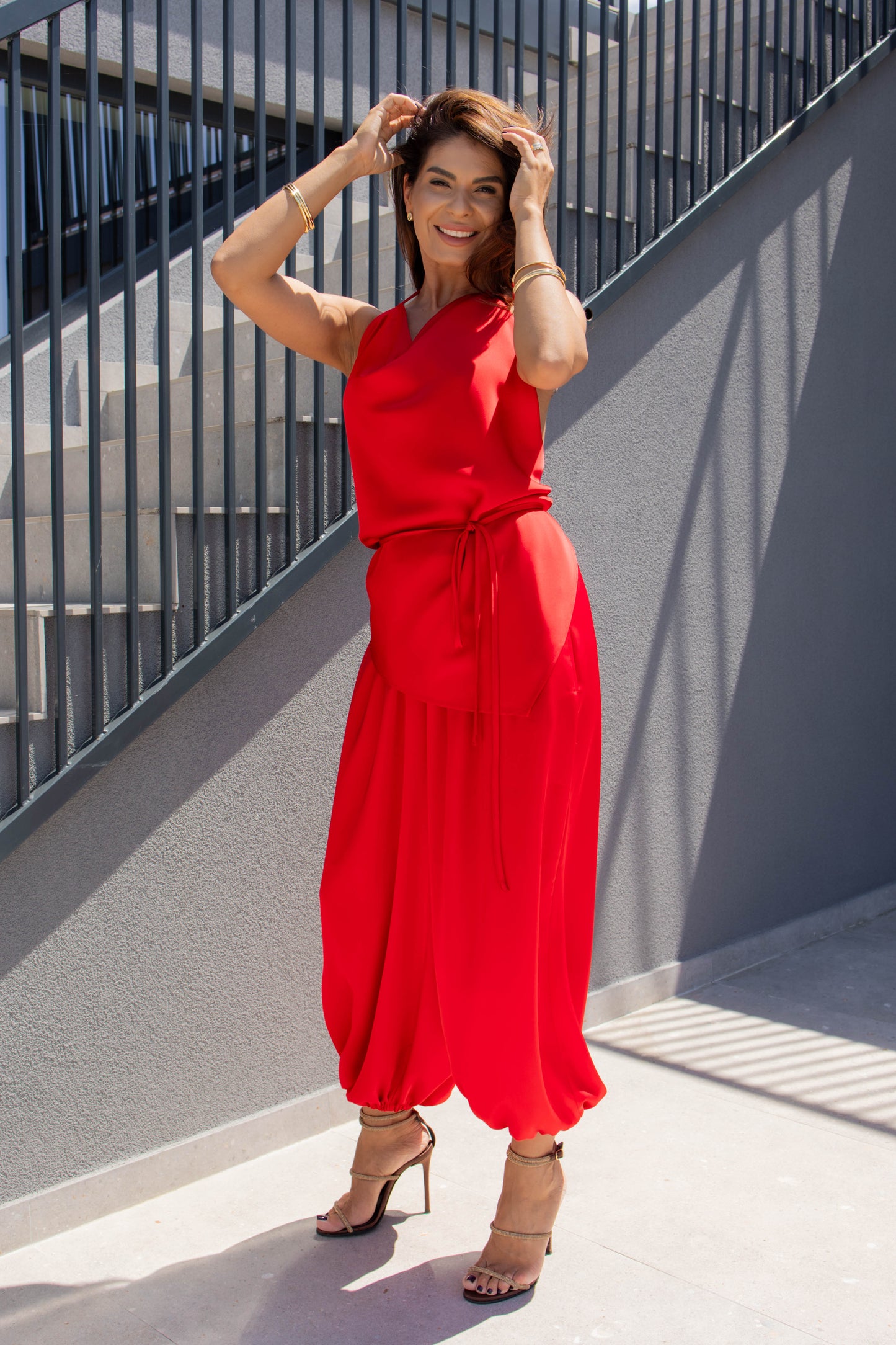 Set Cleopatra - Coral Red