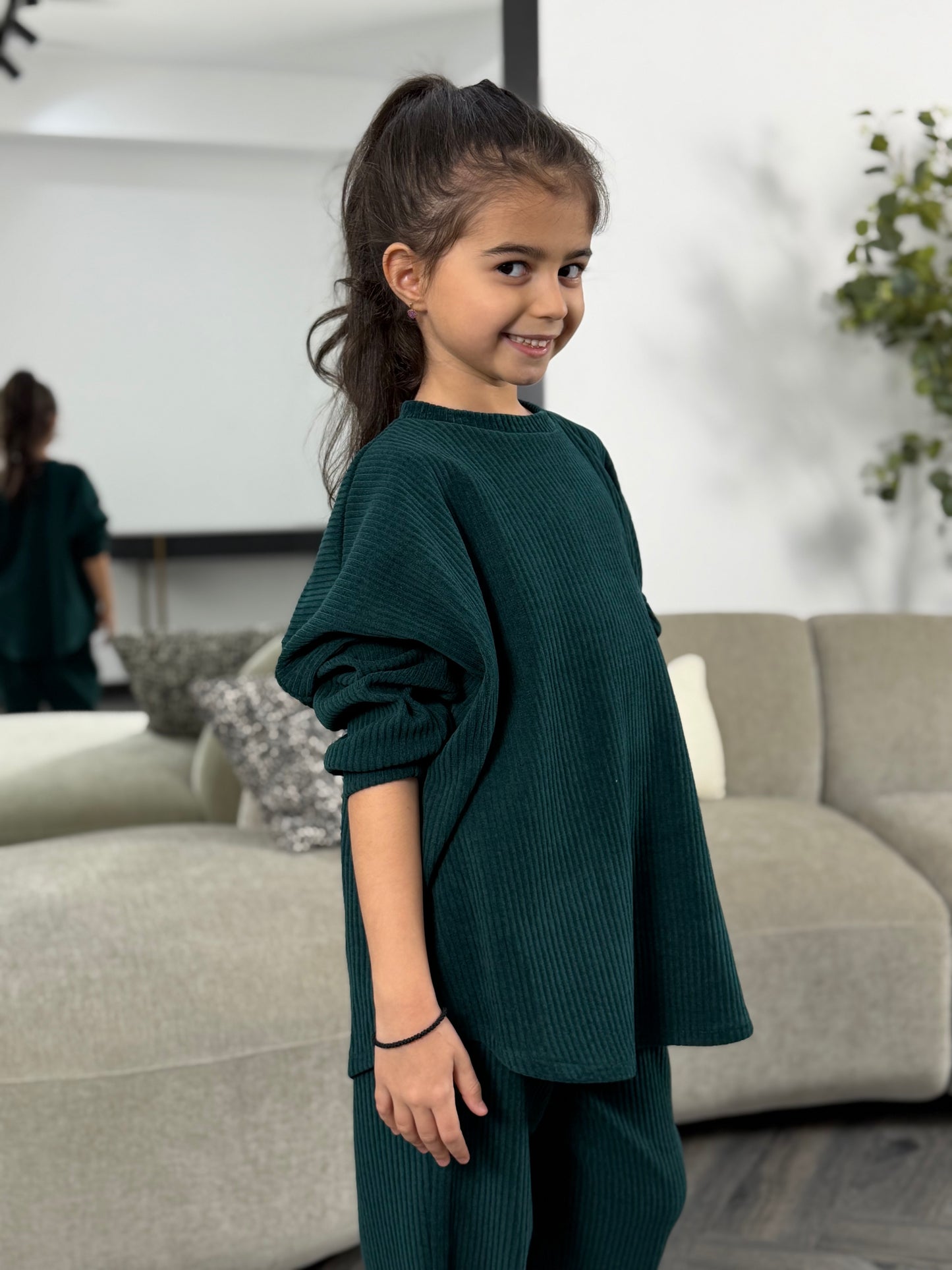 Costum Mini Edith - Verde Smarald