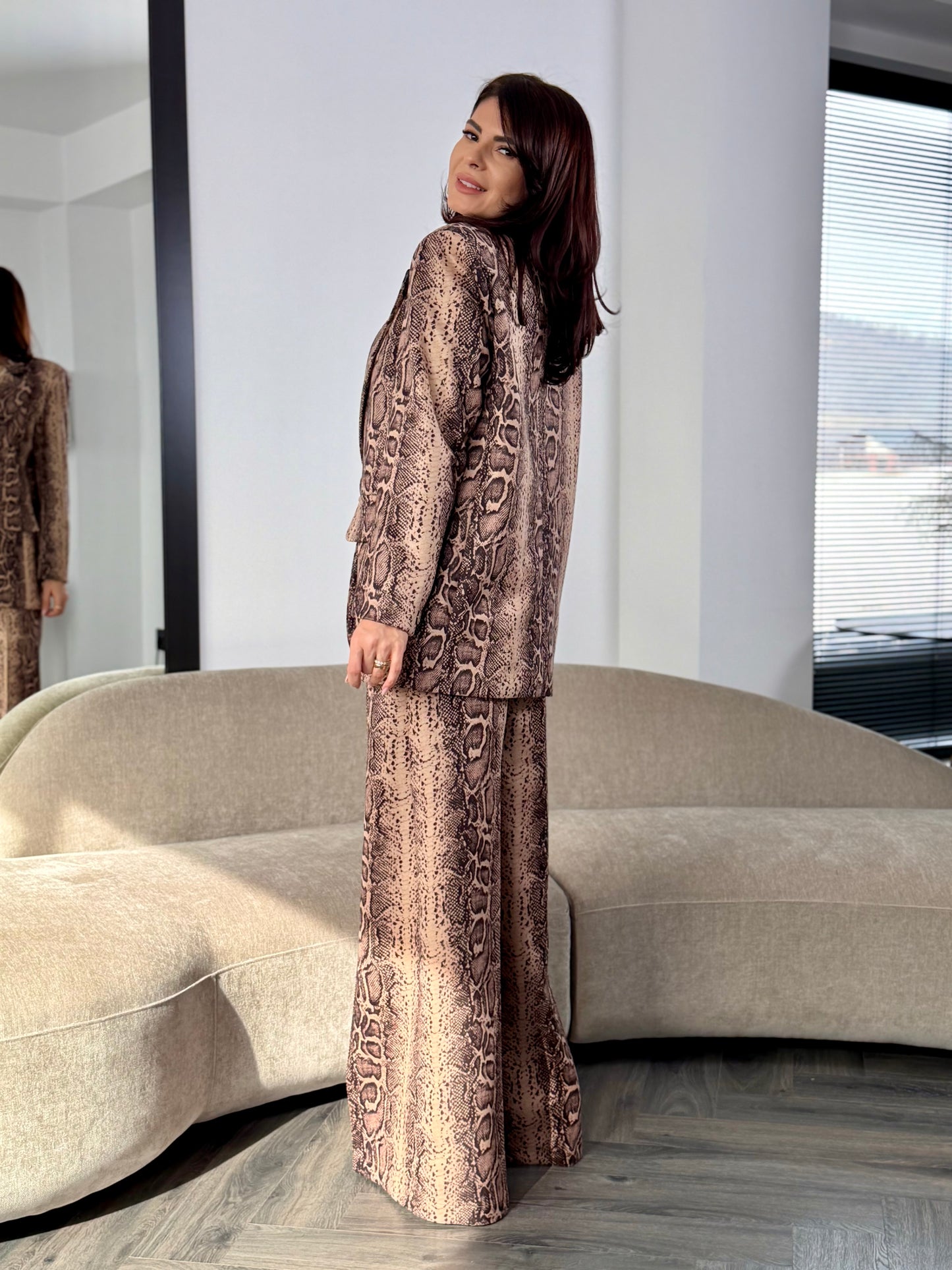 Costum Elizabeth Print - Rose Snake