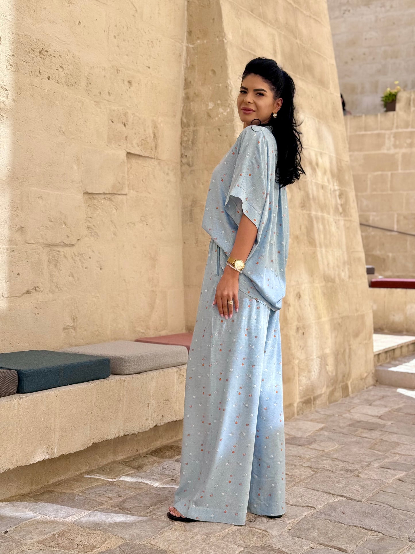 Costum Flower - Blue Flowers