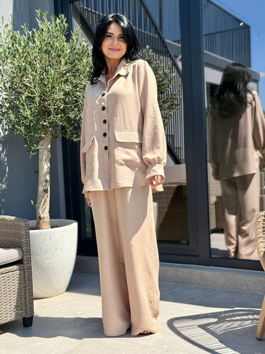 Costum Alana - Beige
