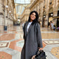 Palton Milanno - Dark Gray