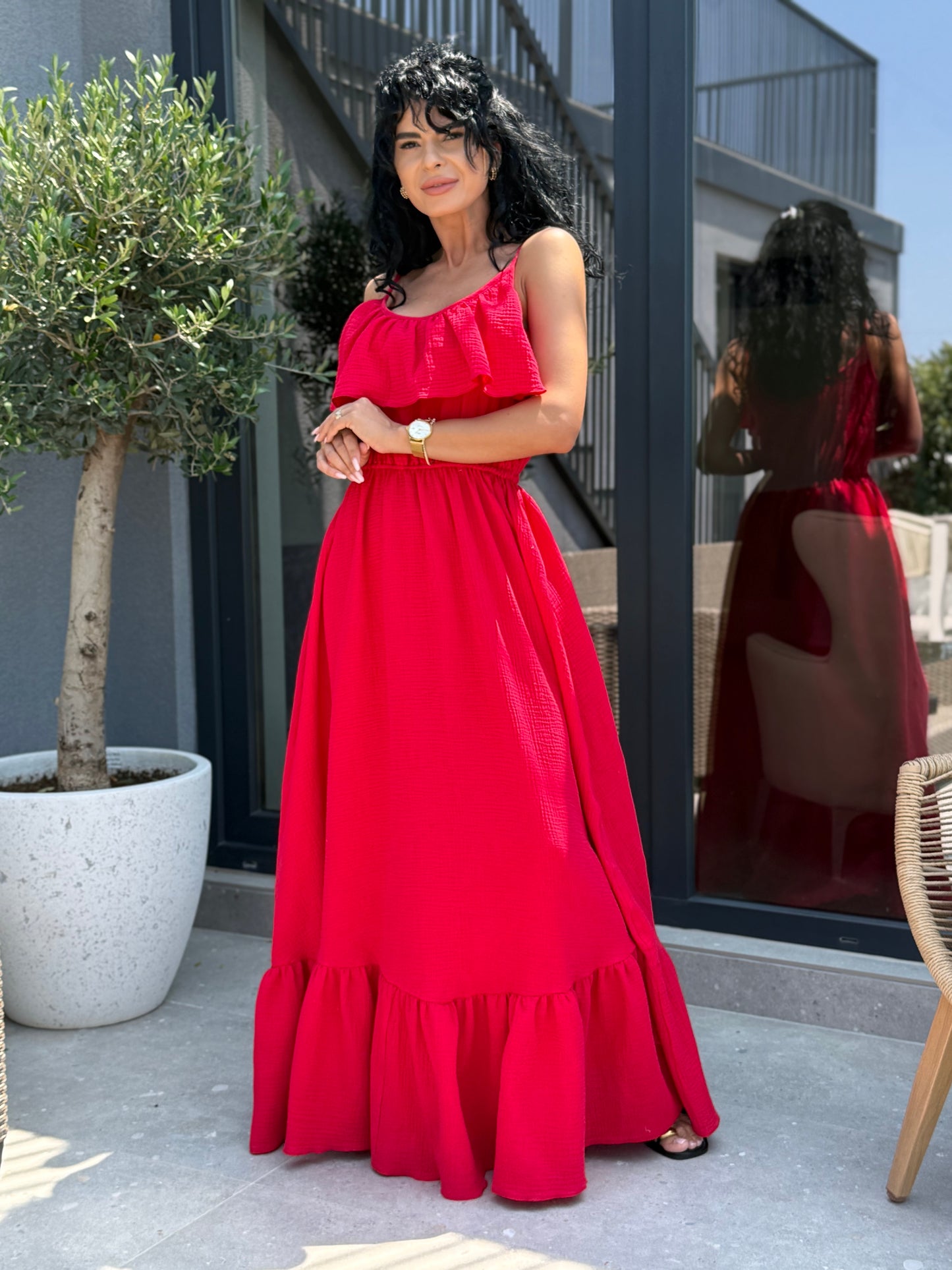 Rochie Rozalia - Rosu