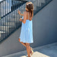 Rochie Voille - Blue