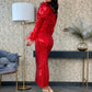 Rochie Elizabeth - Rosu Rubin