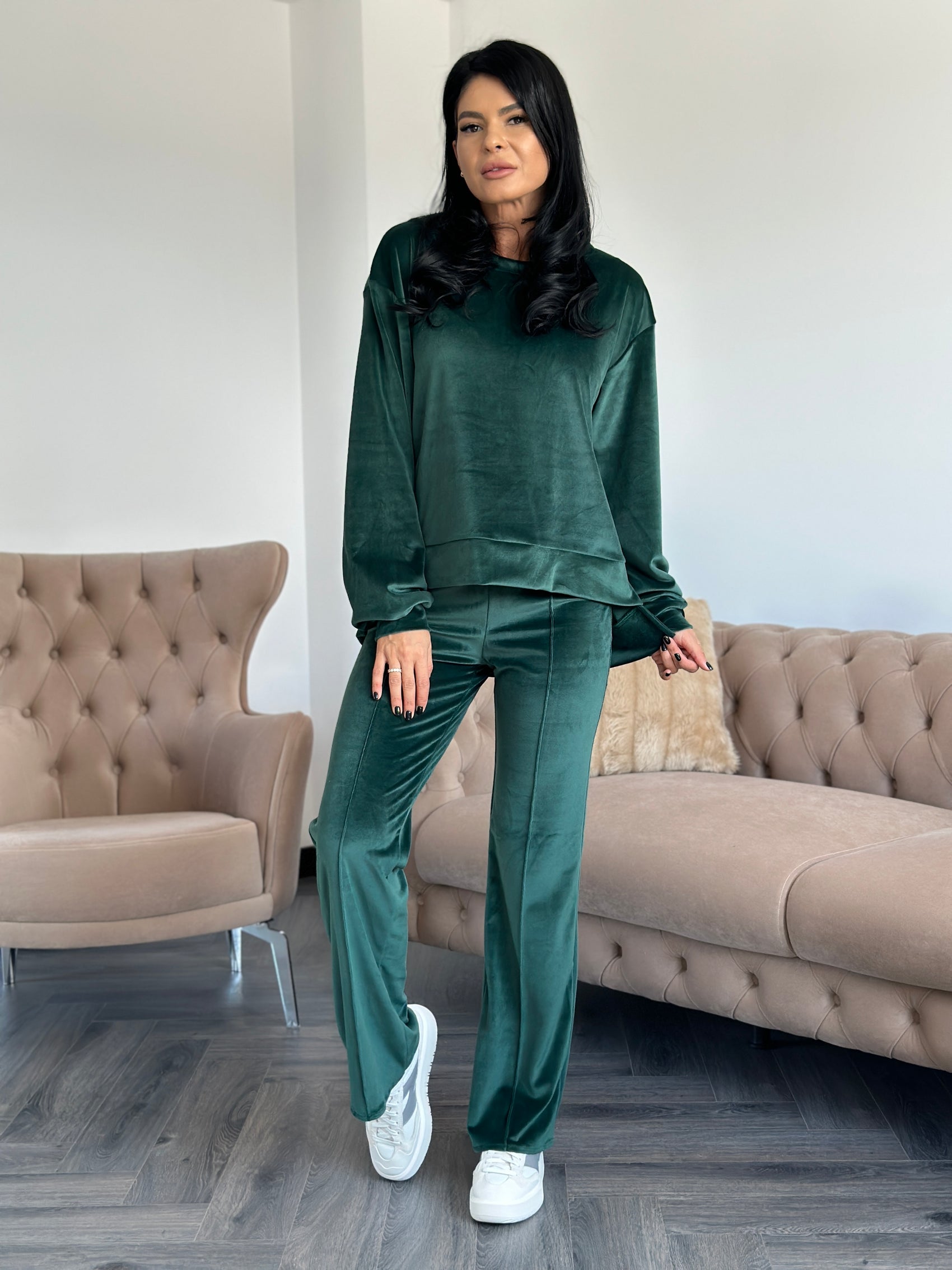 Costum MELLODY - Verde Smarald