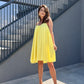 Rochie Voille - Yellow