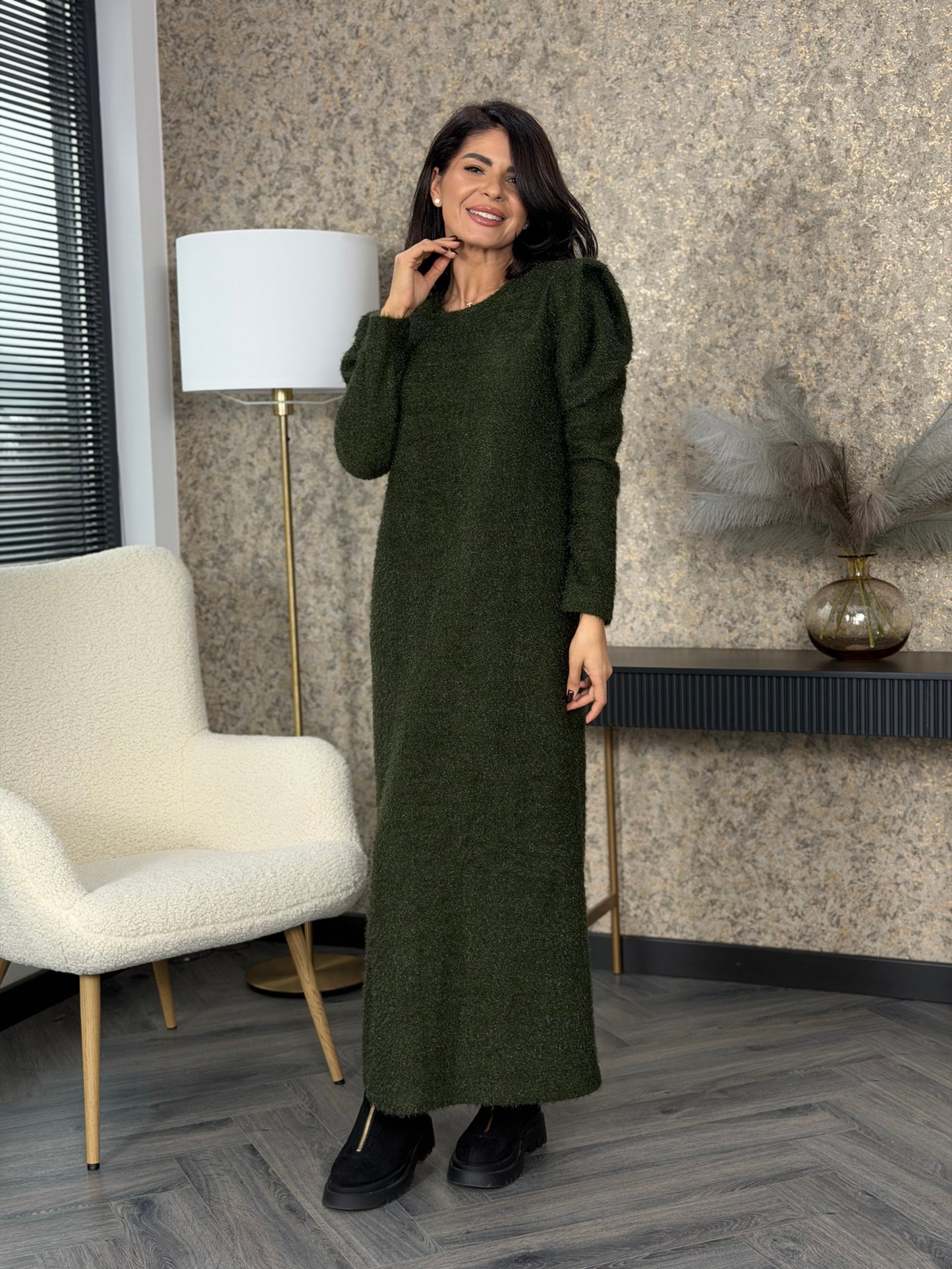 Rochie Skyler - Green Forest