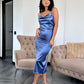 Rochie Pretty - Dark aqua