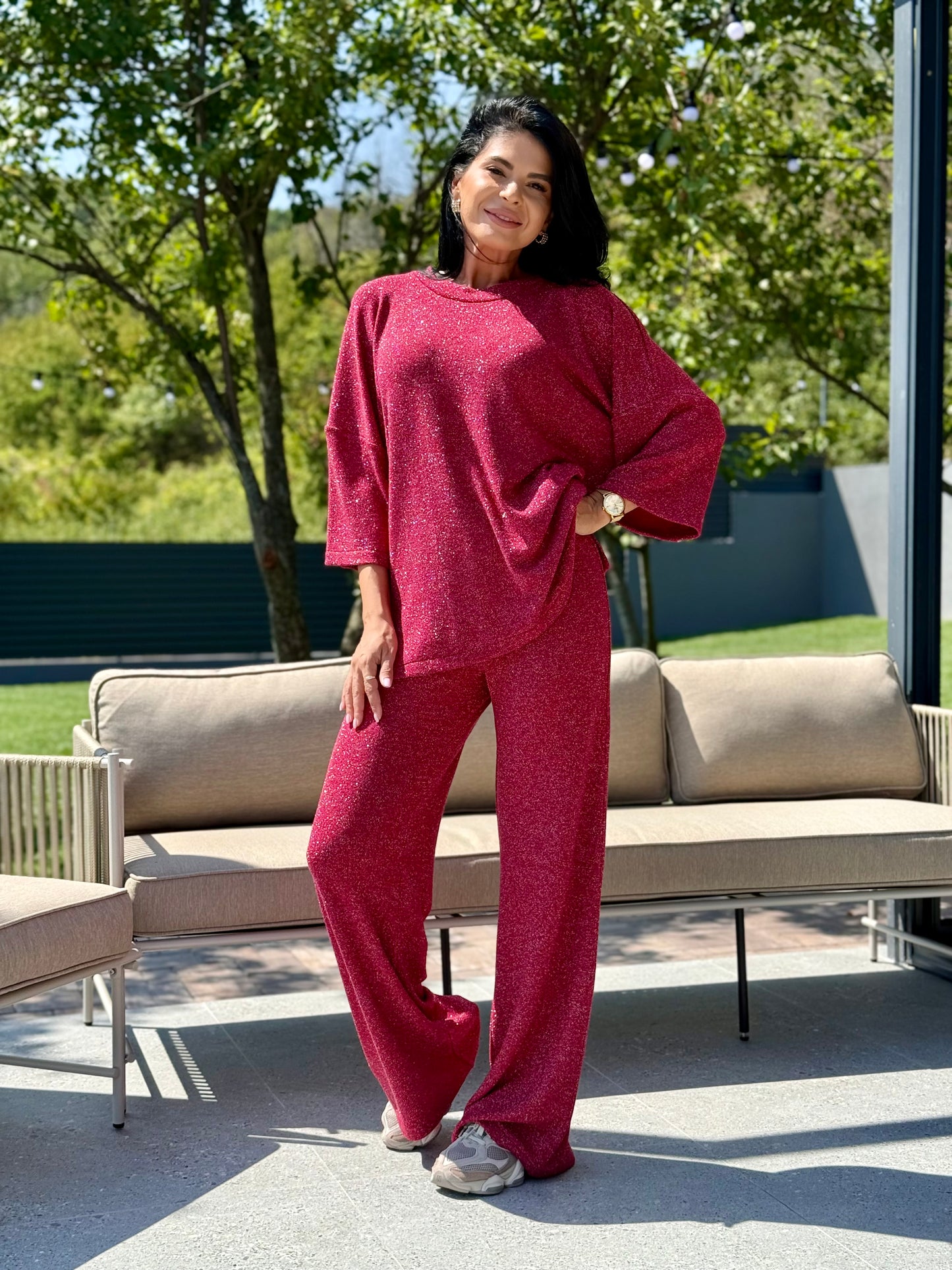 Costum Dahlia - Bordo