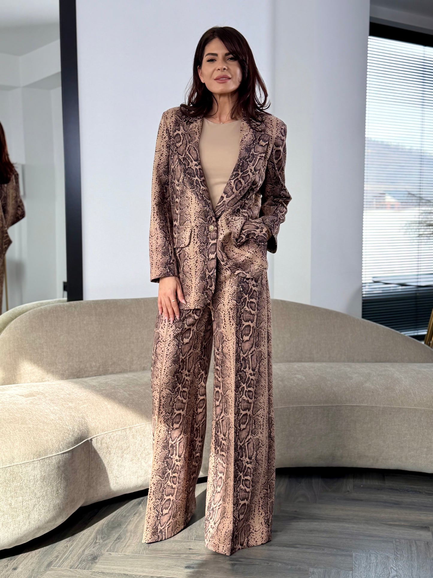 Costum Elizabeth Print - Rose Snake