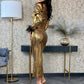 Rochie Elizabeth - Gold