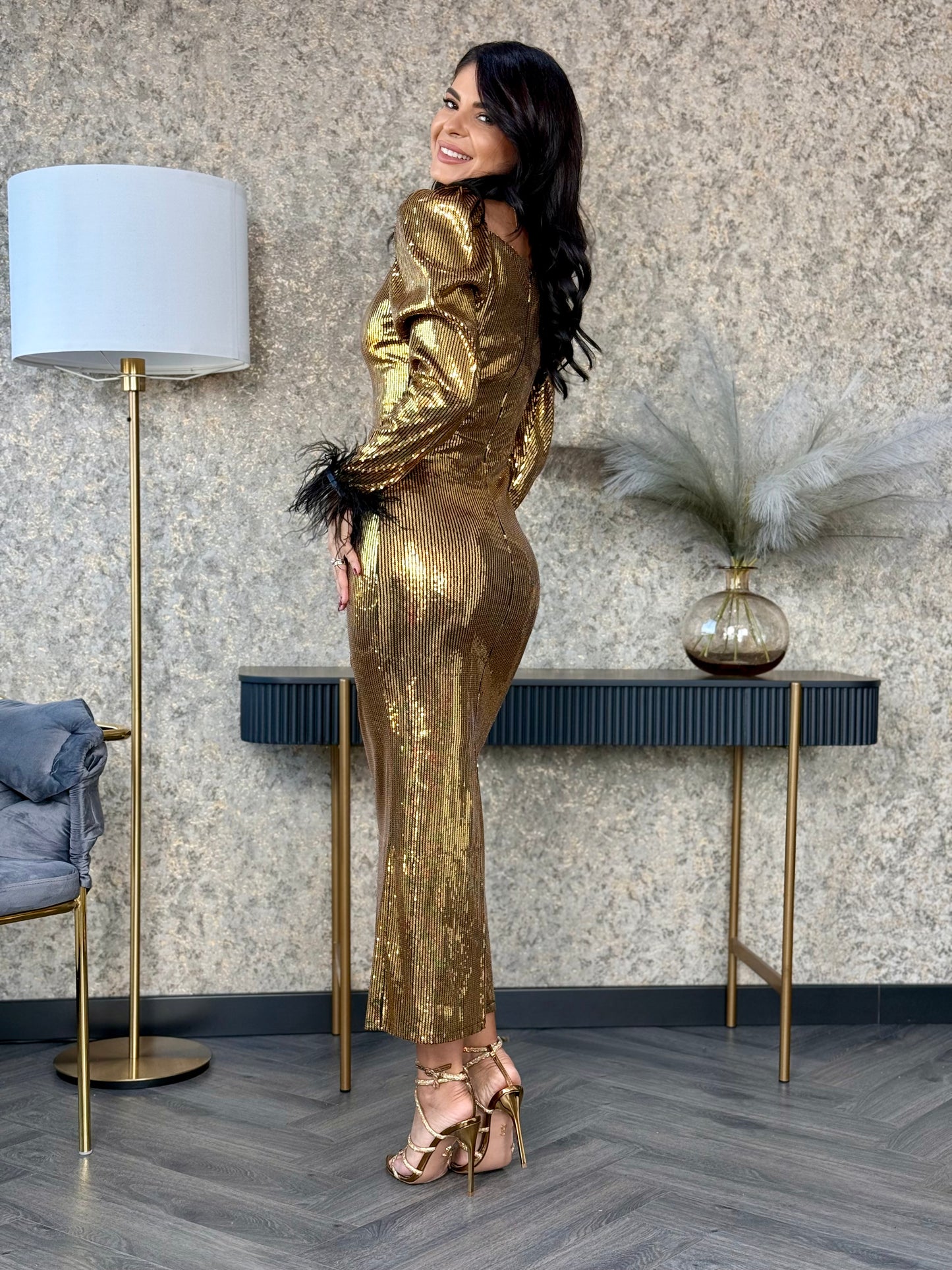 Rochie Elizabeth - Gold