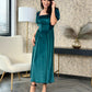 Rochie Candy Long - Emerald Glow