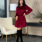 Rochie Lunelle - Merlot Shine