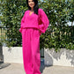 Set Muselina Samara - Fucsia