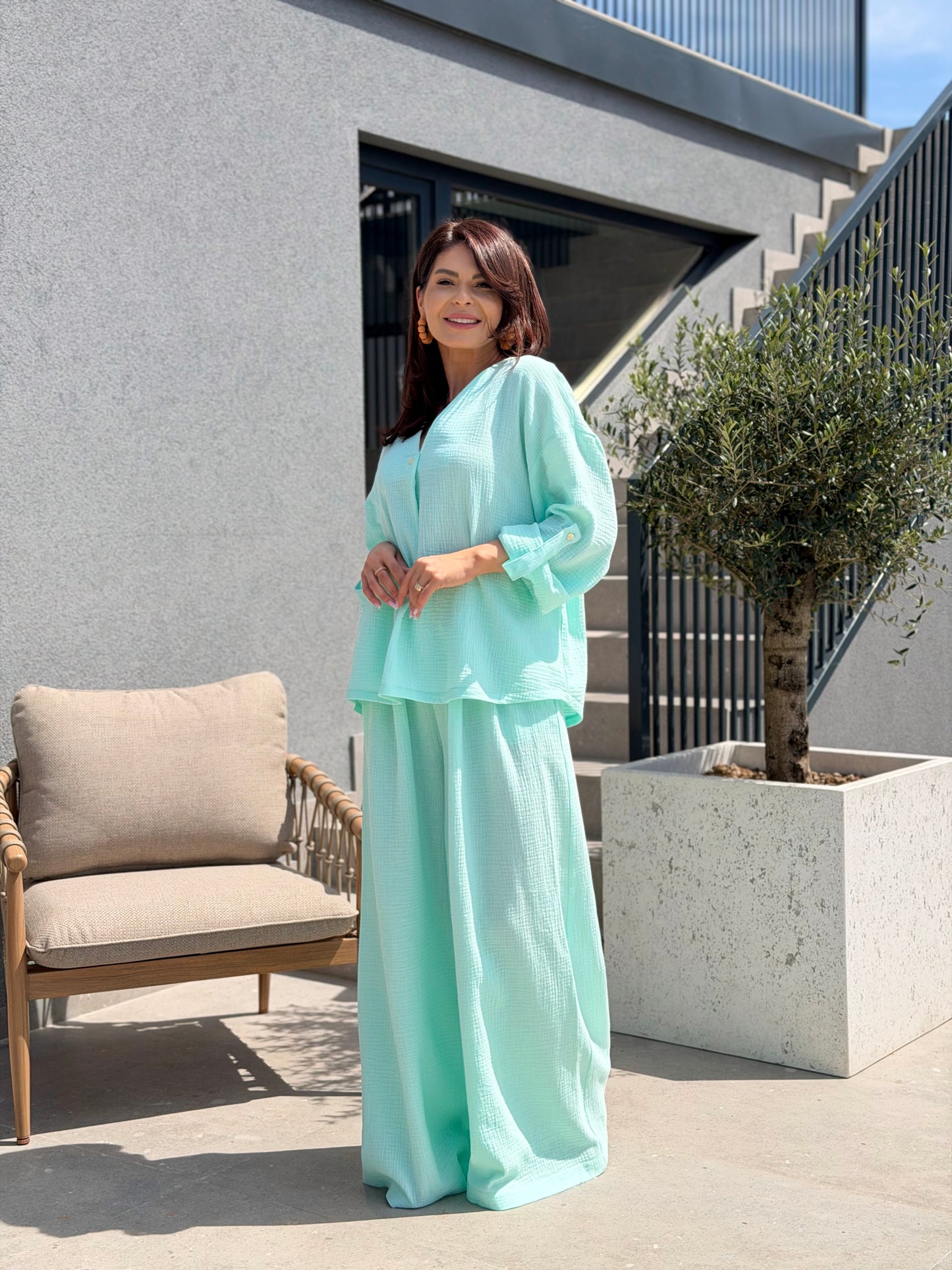 Set Anika - Dusty Mint