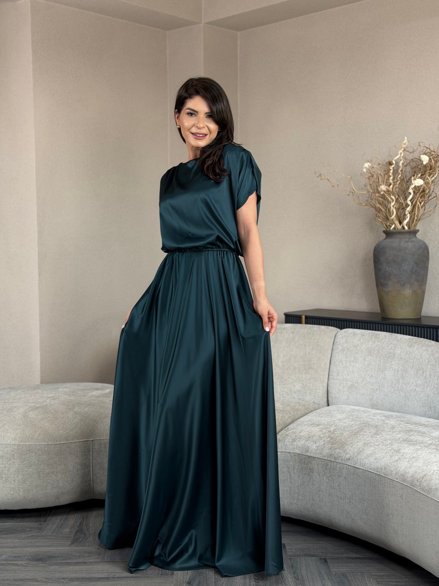 Rochie Anais - Deep Petrol