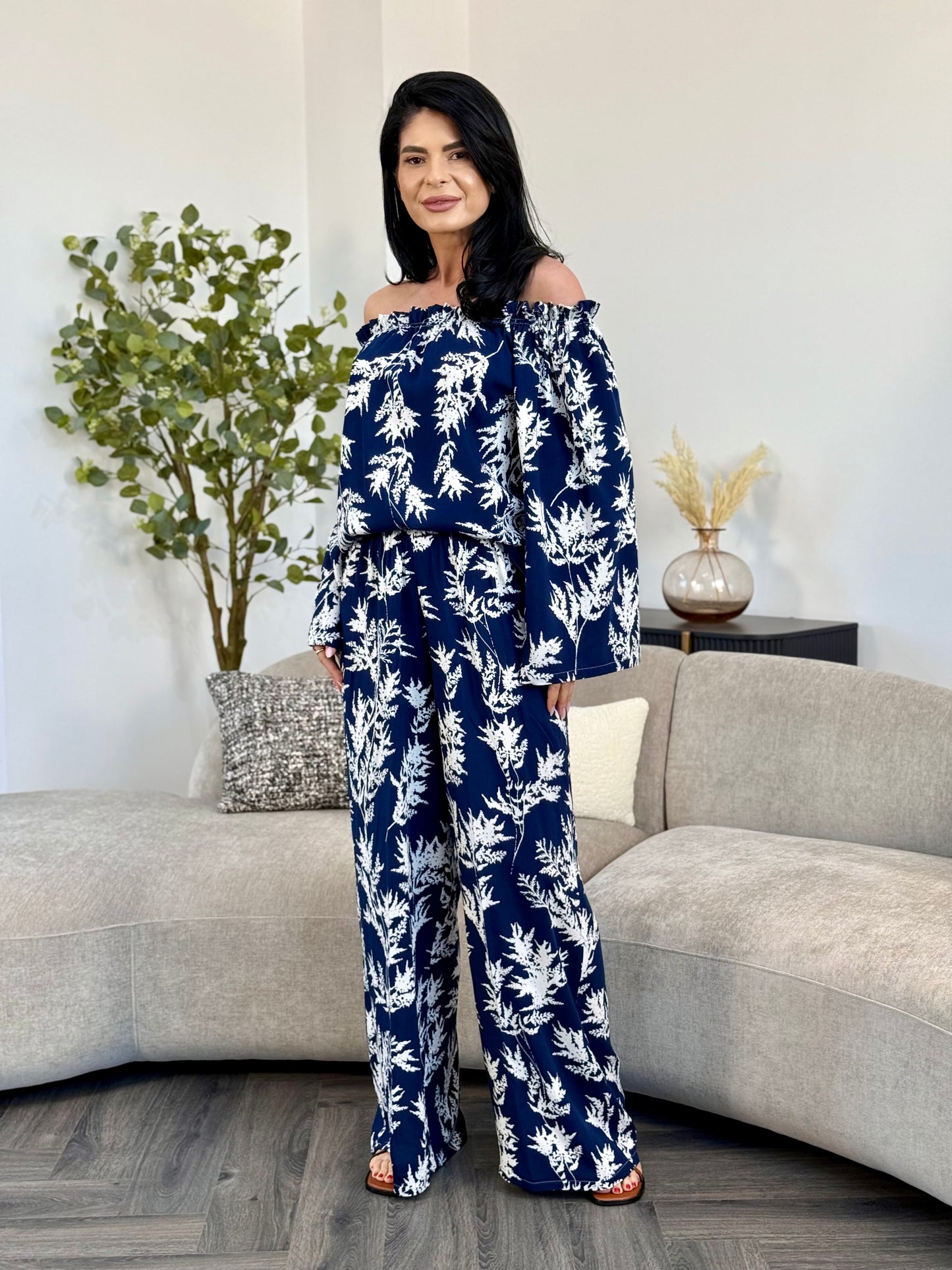 Costum Briza - Blue Leaves
