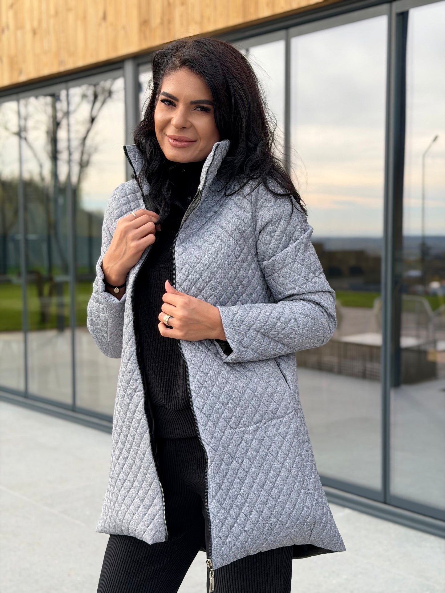 Geaca Amelia - Graphite Grey