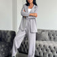 Costum Clarisa - Gray White