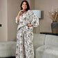 Set Stella - Beige Brush Print