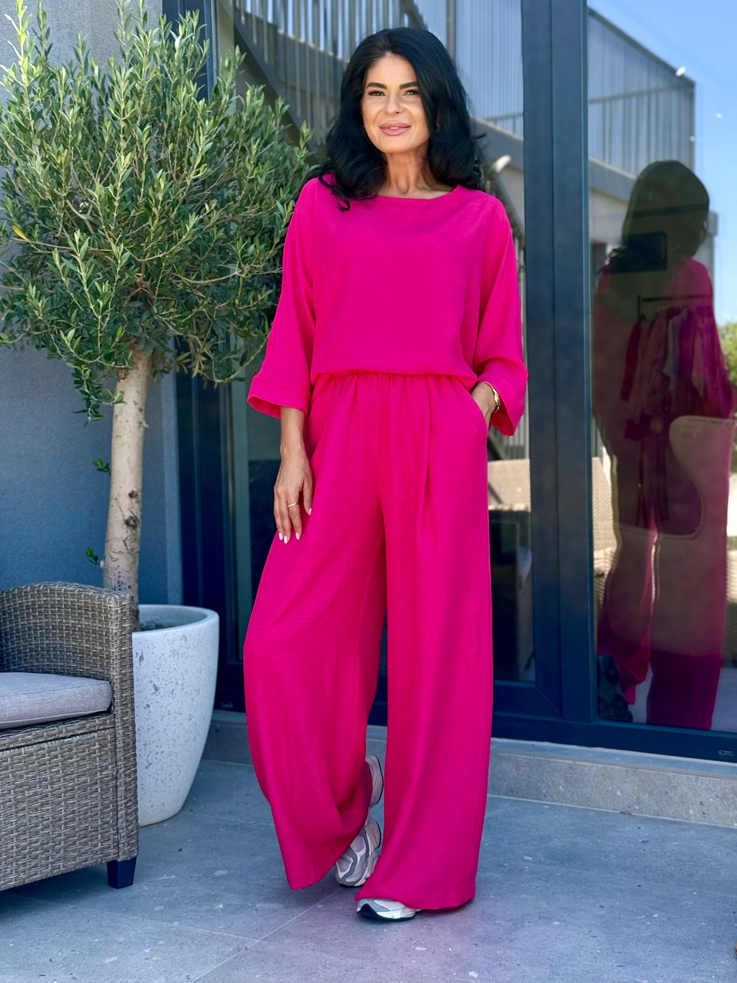 Costum Afro - Pink