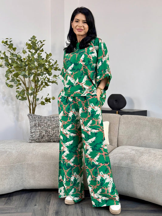 Costum Vanilla Print - Green