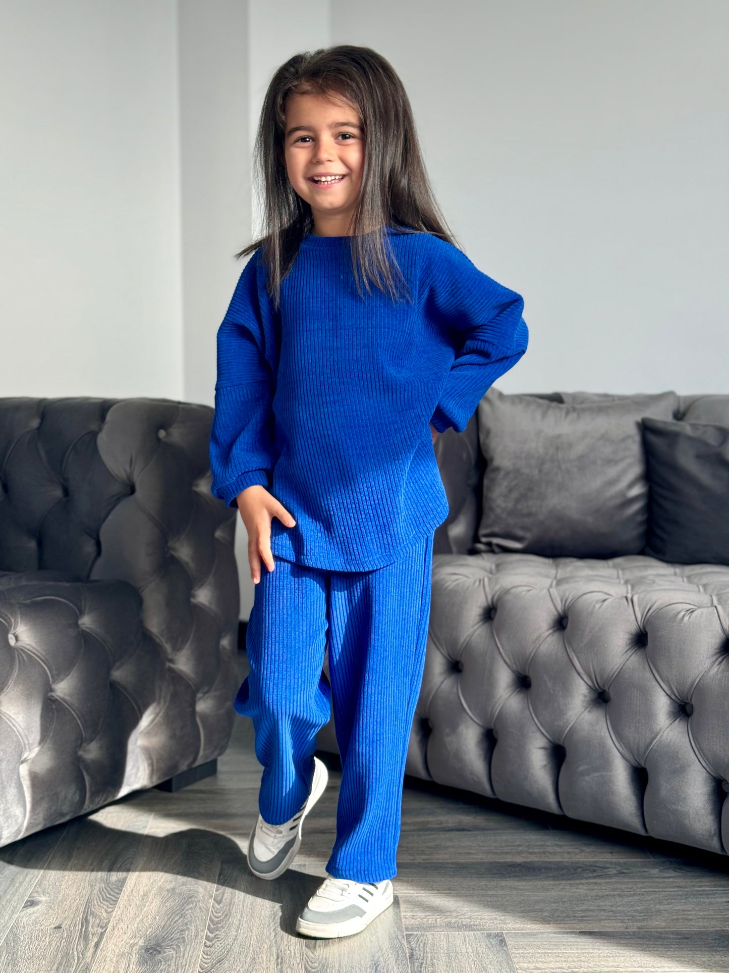 Costum Mini Edith - Albastru Electric