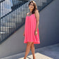 Rochie Voille - Coral