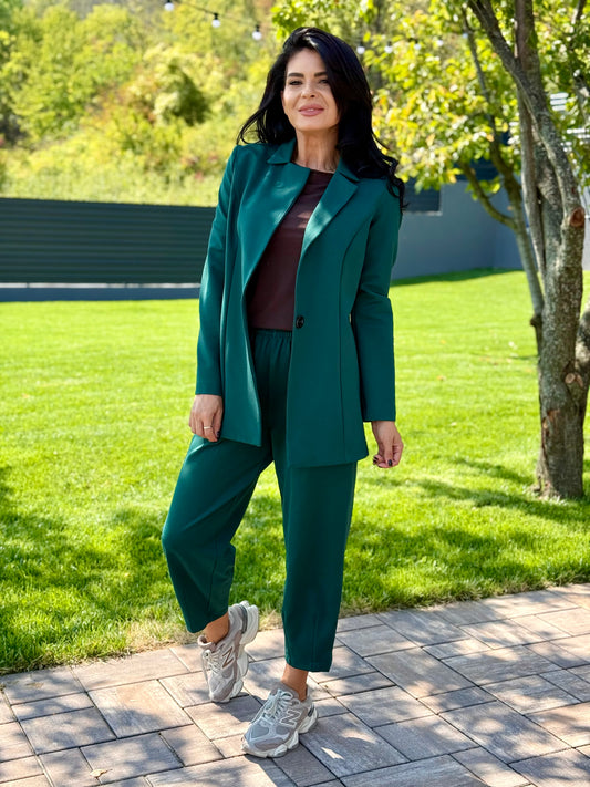 Costum Cezara - Verde Inchis