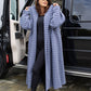 Palton Oversize - Blue Grey