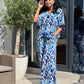 Costum Flower - Dark Blue