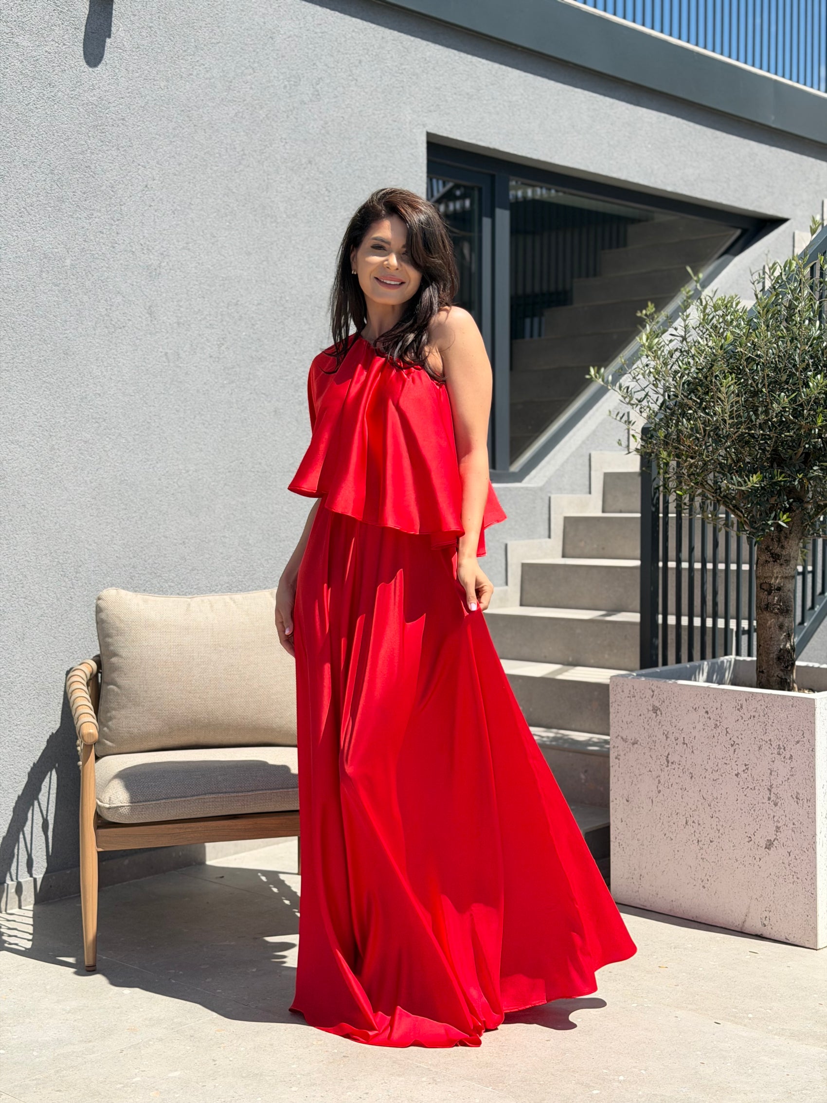 Rochie Karissa - Pure Red