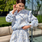 Set Muselina Indira - Blue Ciel