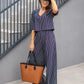 Set Matilda - Navy Pinstripe