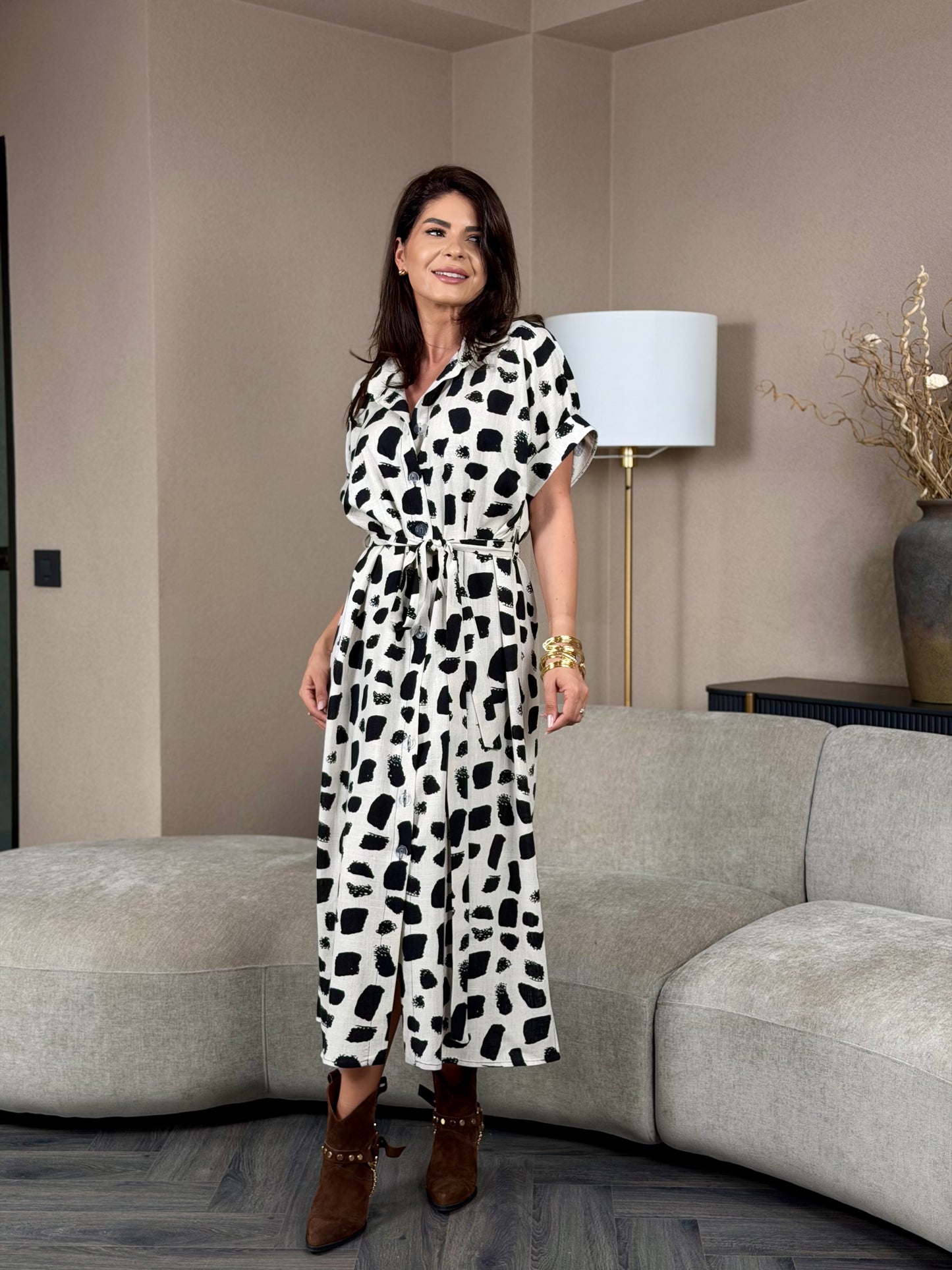 Rochie Cammy - Mono Print