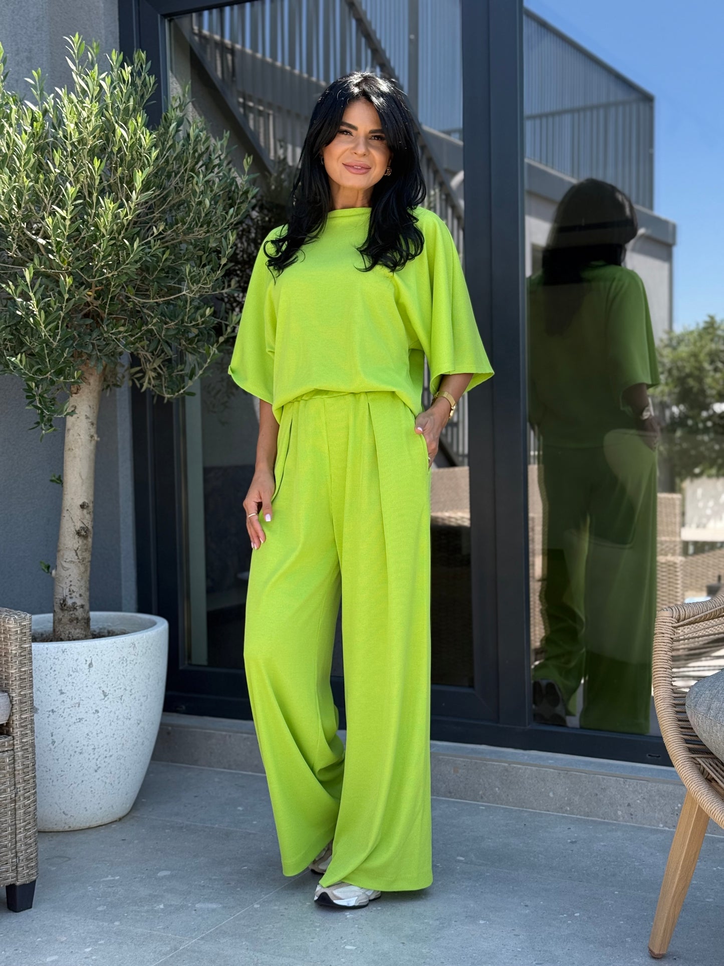 Trening Ava - Lime Green