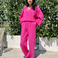 Set Muselina Samara - Fucsia