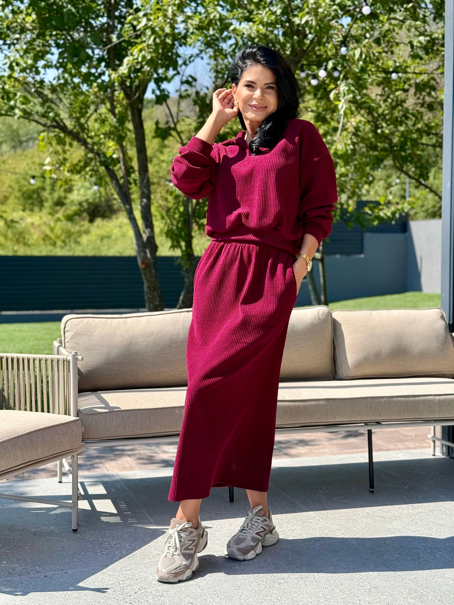 Set Messa - Burgundy