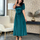 Rochie Candy Long - Emerald Glow