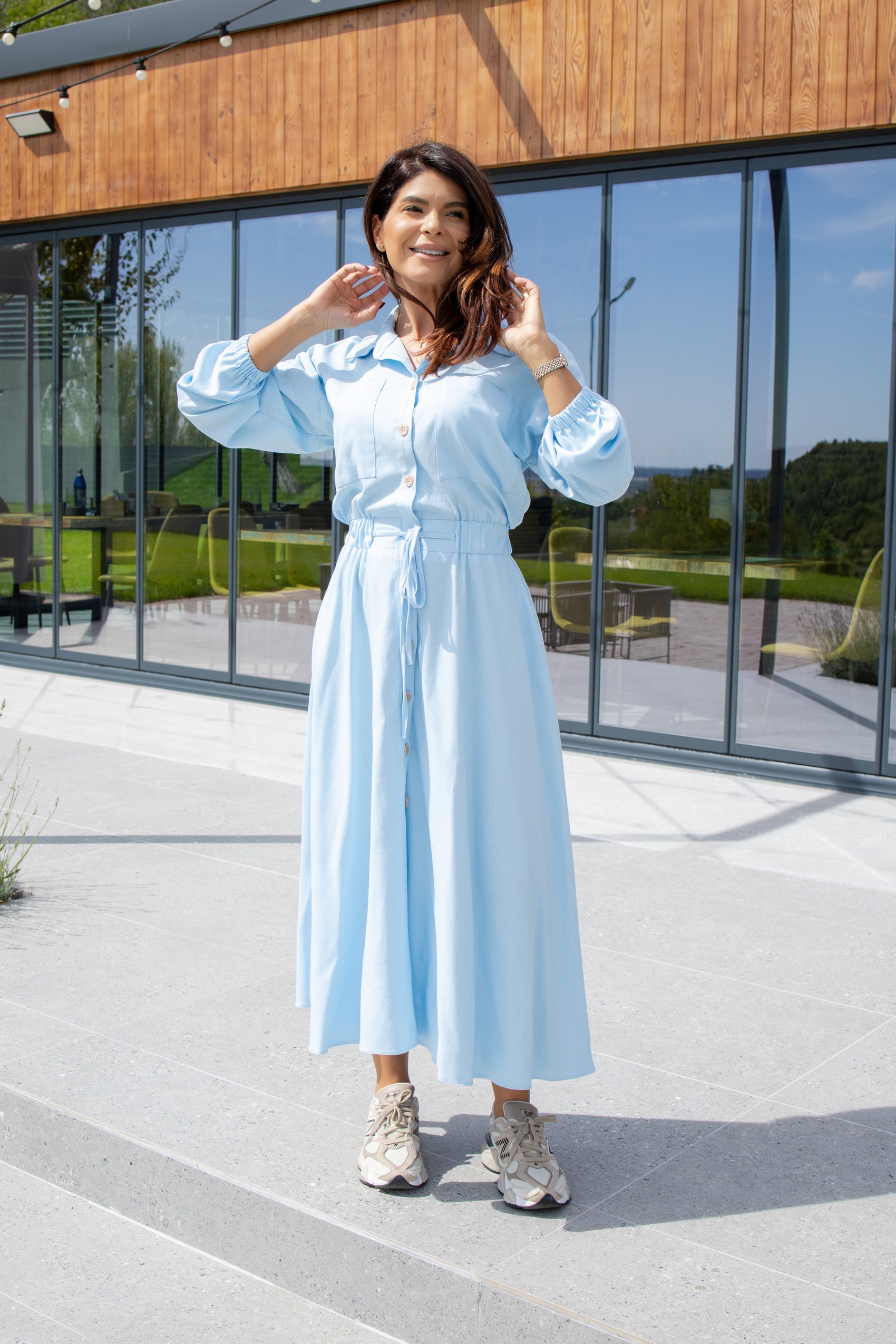 Rochie Monroe - Soft Blue