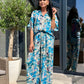 Costum Flower - Blue Ciel
