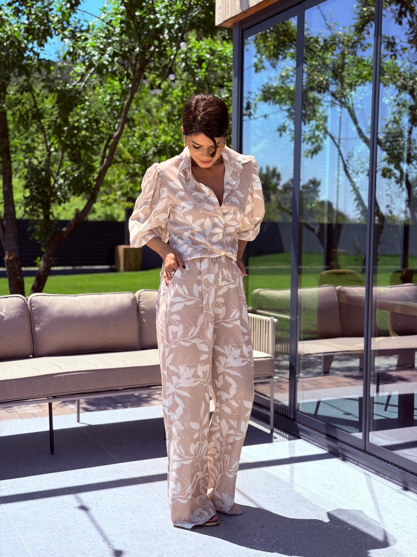 Costum Lynen - Beige