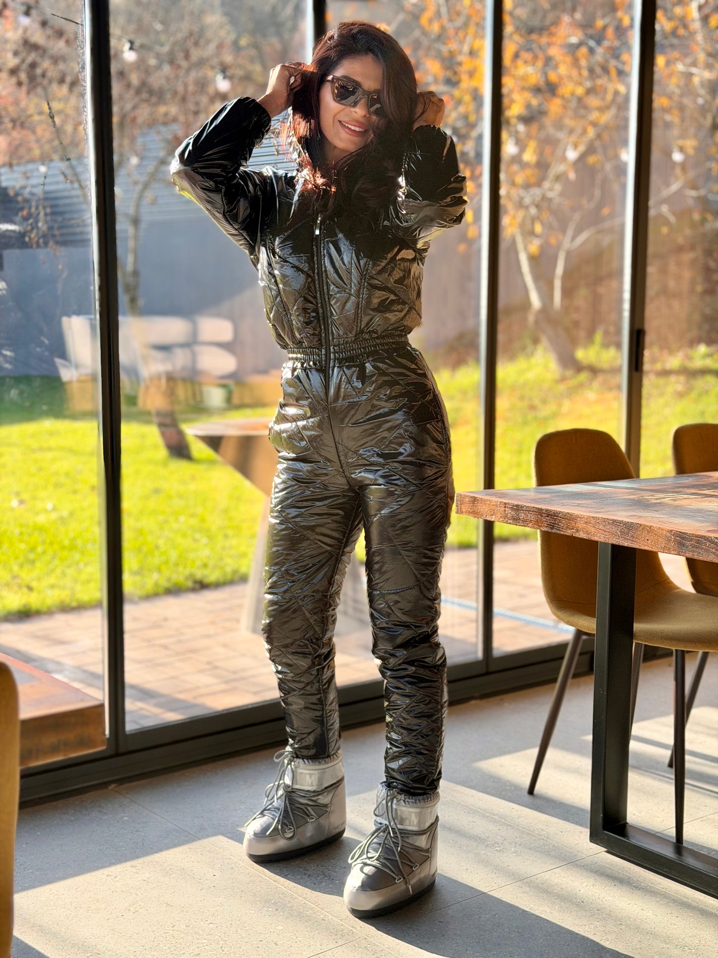 Salopeta Winter - Black Shine