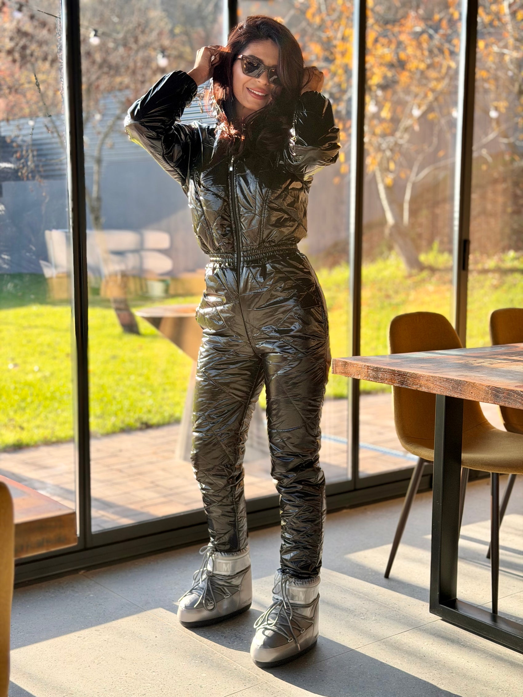 Salopeta Winter - Black Shine