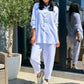 Costum Anelise - Alb