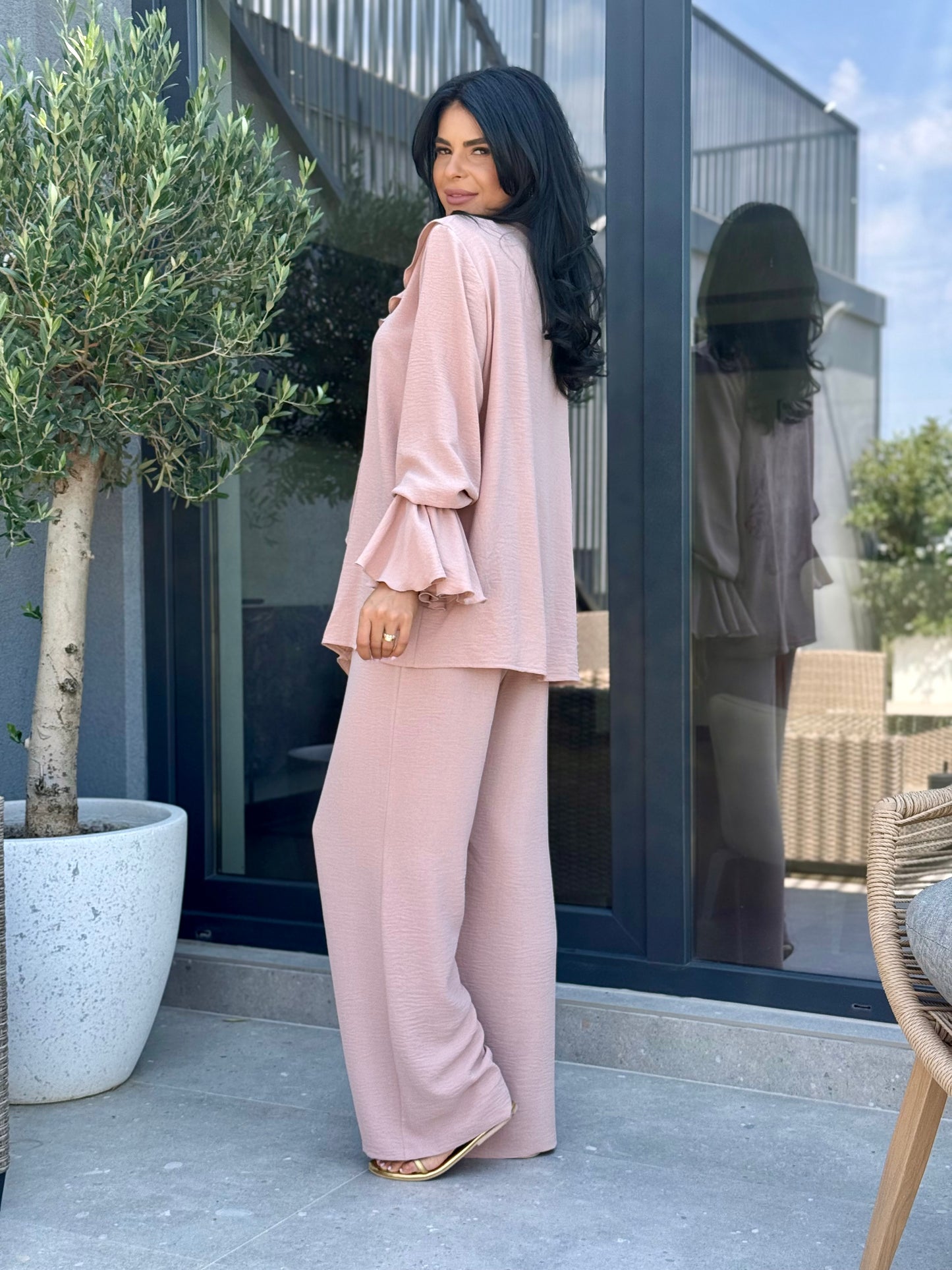 Costum Matilda - Roz Nude
